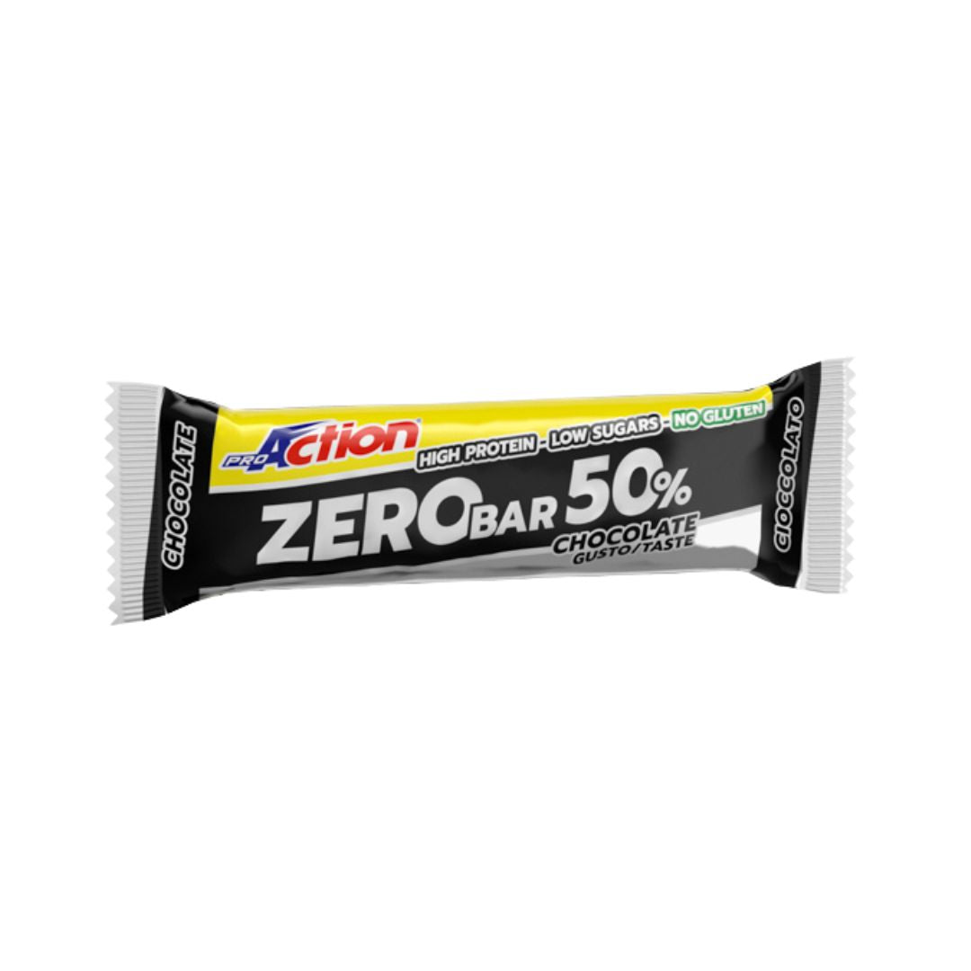 ProAction Barretta Proteica 50% Zero Bar Cioccolato 60g