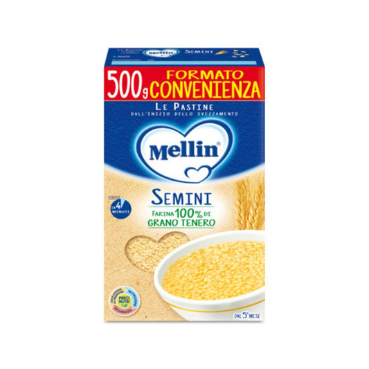 Mellin Pastina 100% Naturale Semini 500g