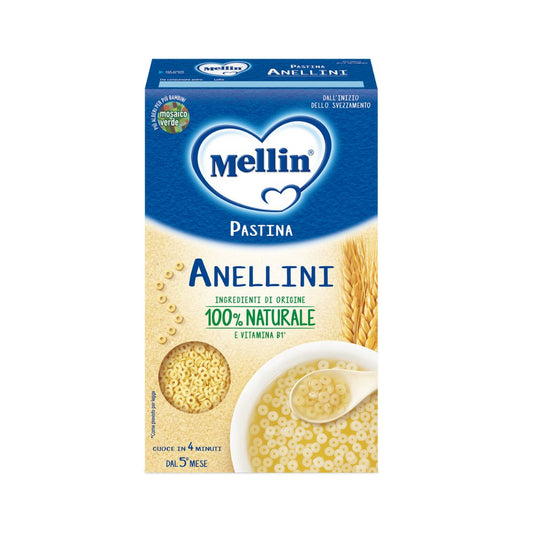 Mellin Pastina 100% Naturale Anellini 500g