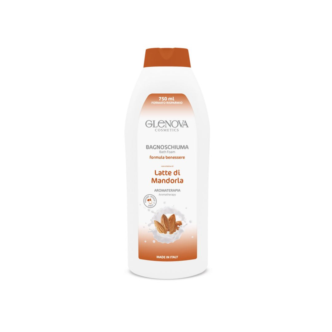 Glenova Bagnoschiuma Formula Benessere Latte di Mandorla 750ml