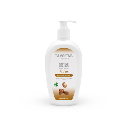 Glenova Sapone Liquido Mani e Viso Argan 500ml