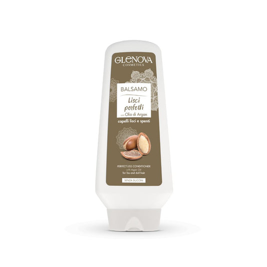 Glenova Balsamo Lisci Perfetti con Olio di Argan per Capelli Lisci 300ml