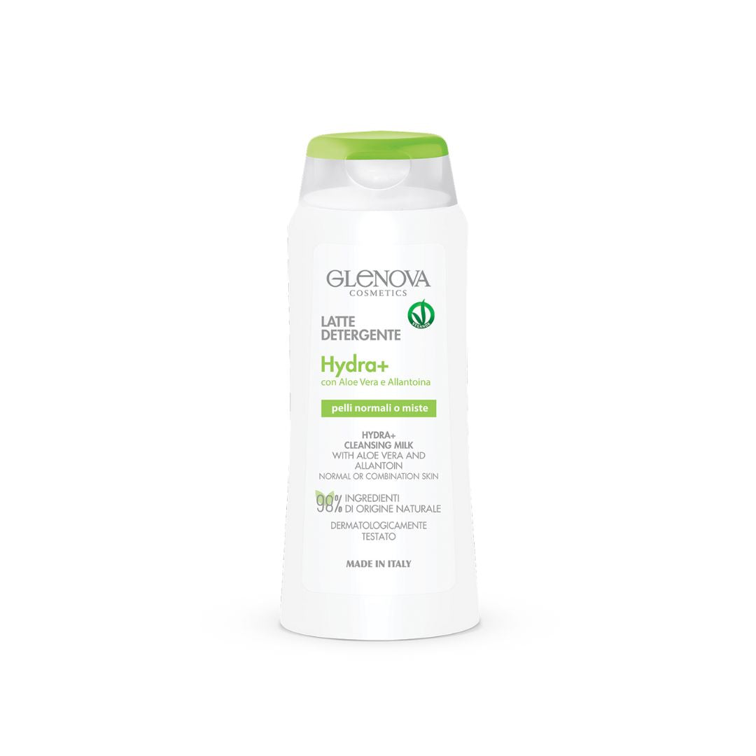 Glenova Latte Detergente Hydra Plus con Aloe Vera e Allantoina 200ml