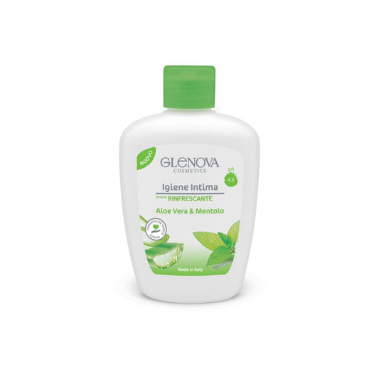 Glenova Igiene Intima Formula Rinfrescante con Aloe Vera & Mentolo 300ml