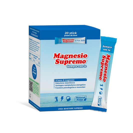 Magnesio Supremo Natural Point 20 stick da 20ml