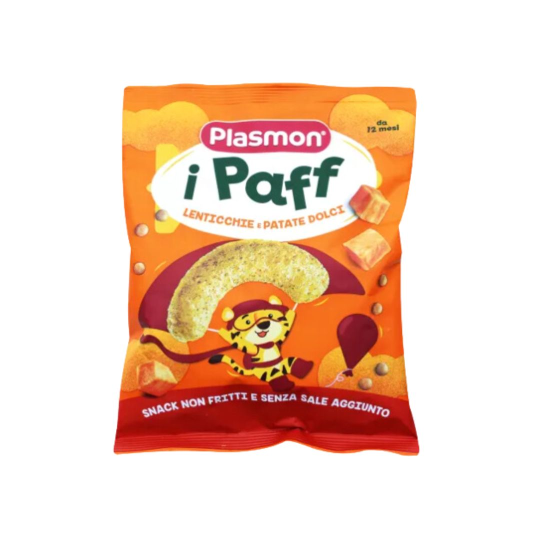 Plasmon i Paff Snack non Fritti con Lenticchie e Patate Dolci 15g