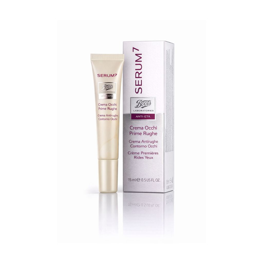 Serum7 Linea Rifiniture Viso Trattamento Contorno Occhi Rughe Borse 15 ml