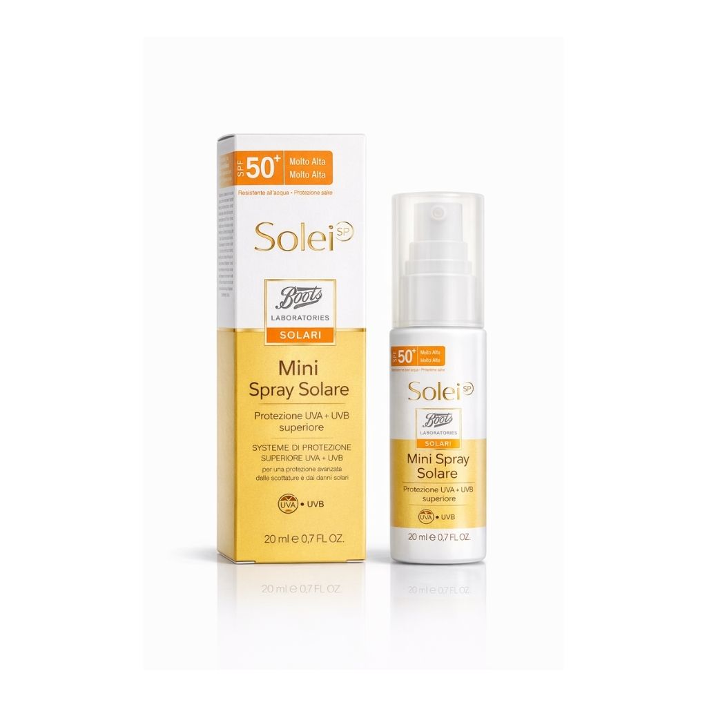 Boots Solei Crema Solare viso SPF 50+ Protezione Molto Alta 50 ml