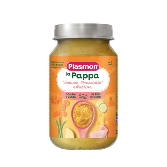 Plasmon La Pappa con Verdure, Prosciutto e pastina 200g