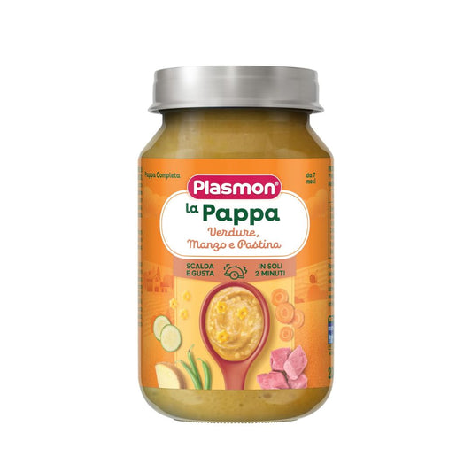 Plasmon La Pappa con Verdure, Manzo e Pastina 200g