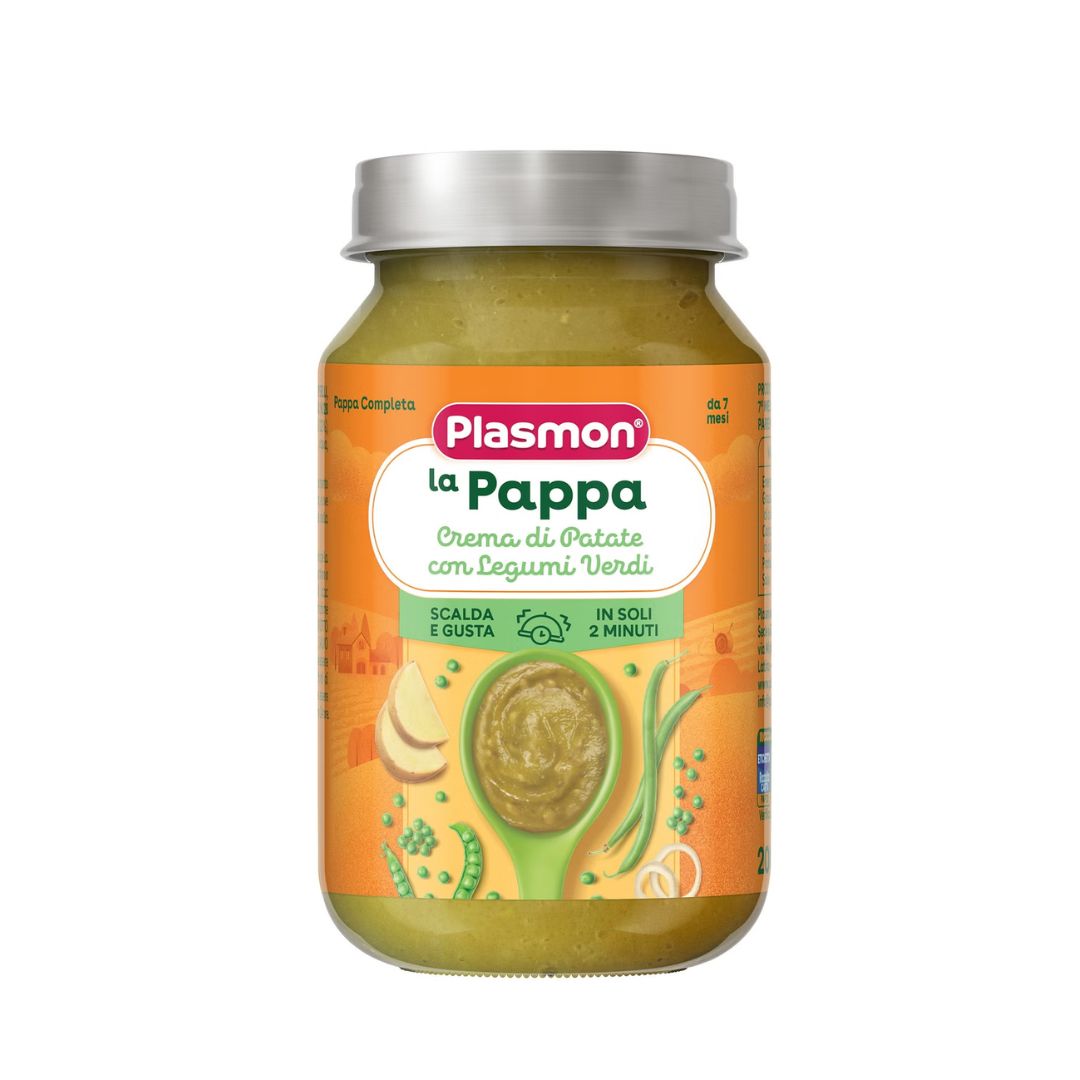 Plasmon La Pappa Crema di Patate con Legumi Verdi 200g