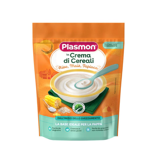 Plasmon la Crema di Cereali al Riso, Mais E Tapioca 200g