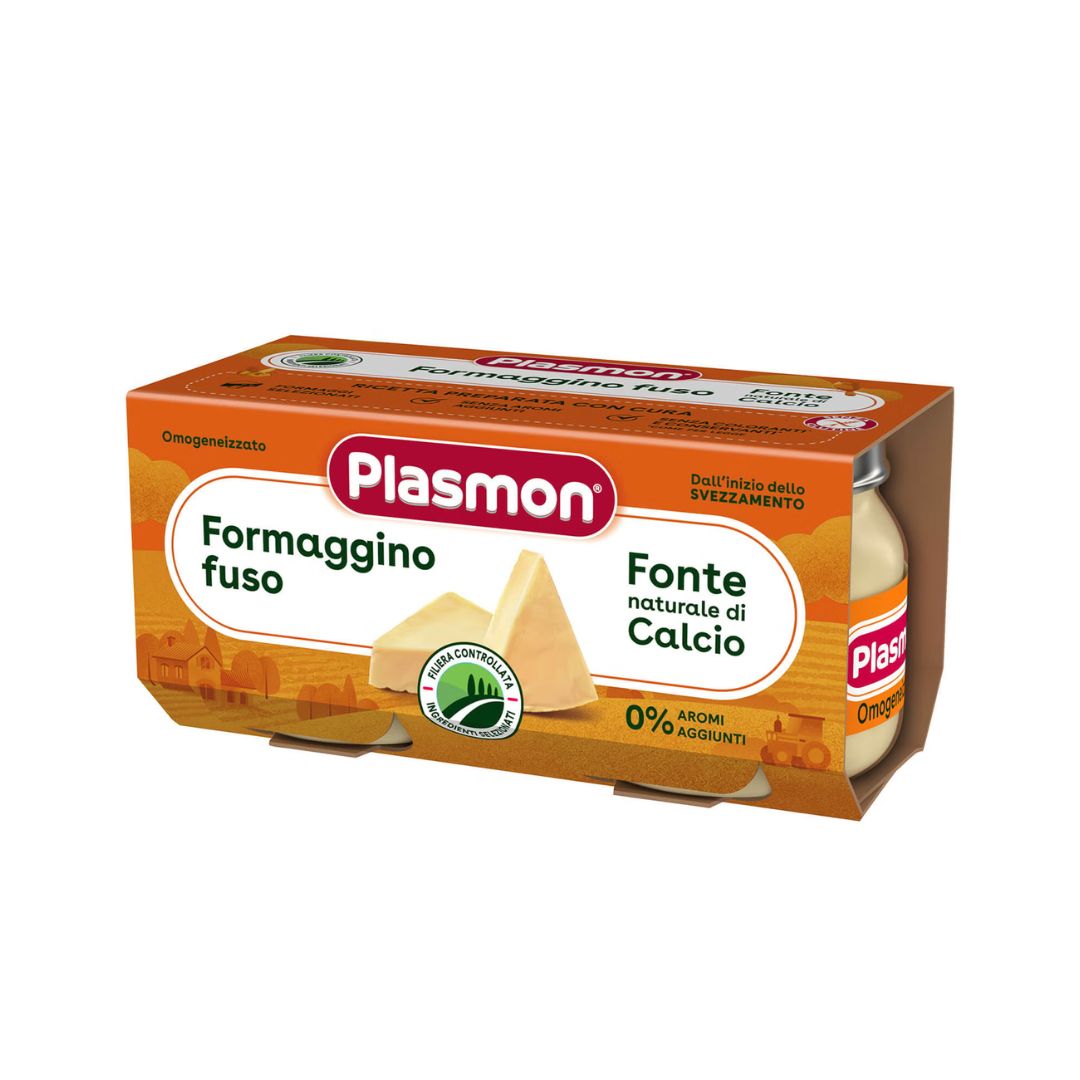 Plasmon Omogeneizzato al Formaggino fuso 2x80g