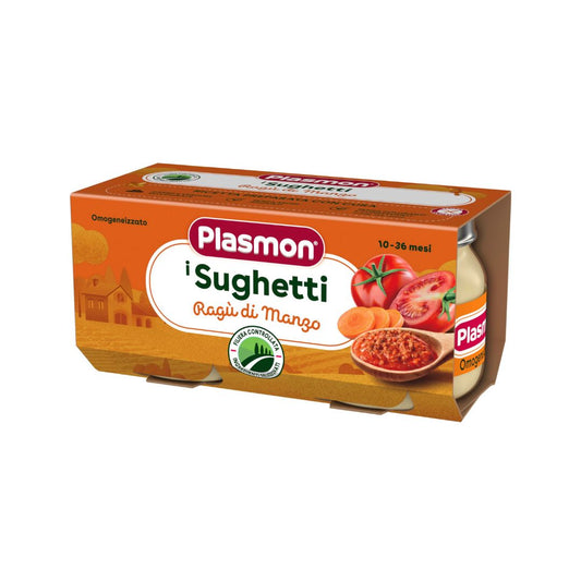 Plasmon i Sughetti Ragù di Manzo 2x80g