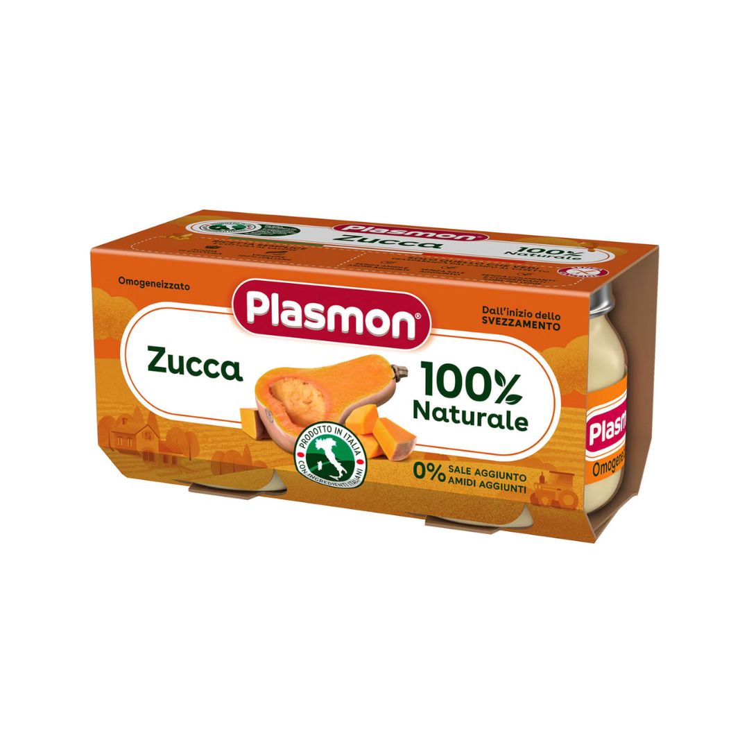 Plasmon Omogeneizzato alla Zucca 2x80g