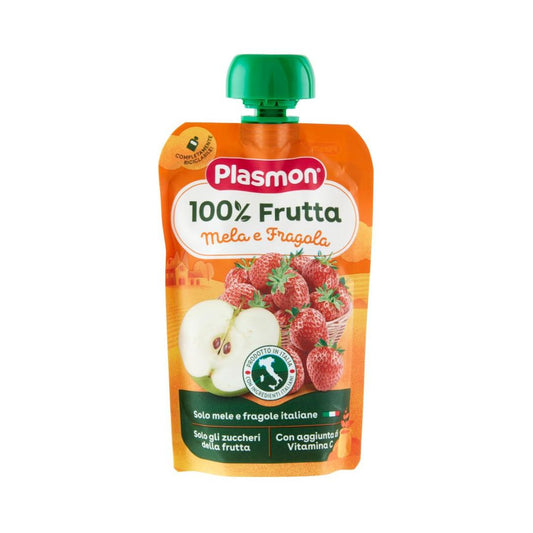 Plasmon Spremi E Gusta Mela e Fragola 100ml