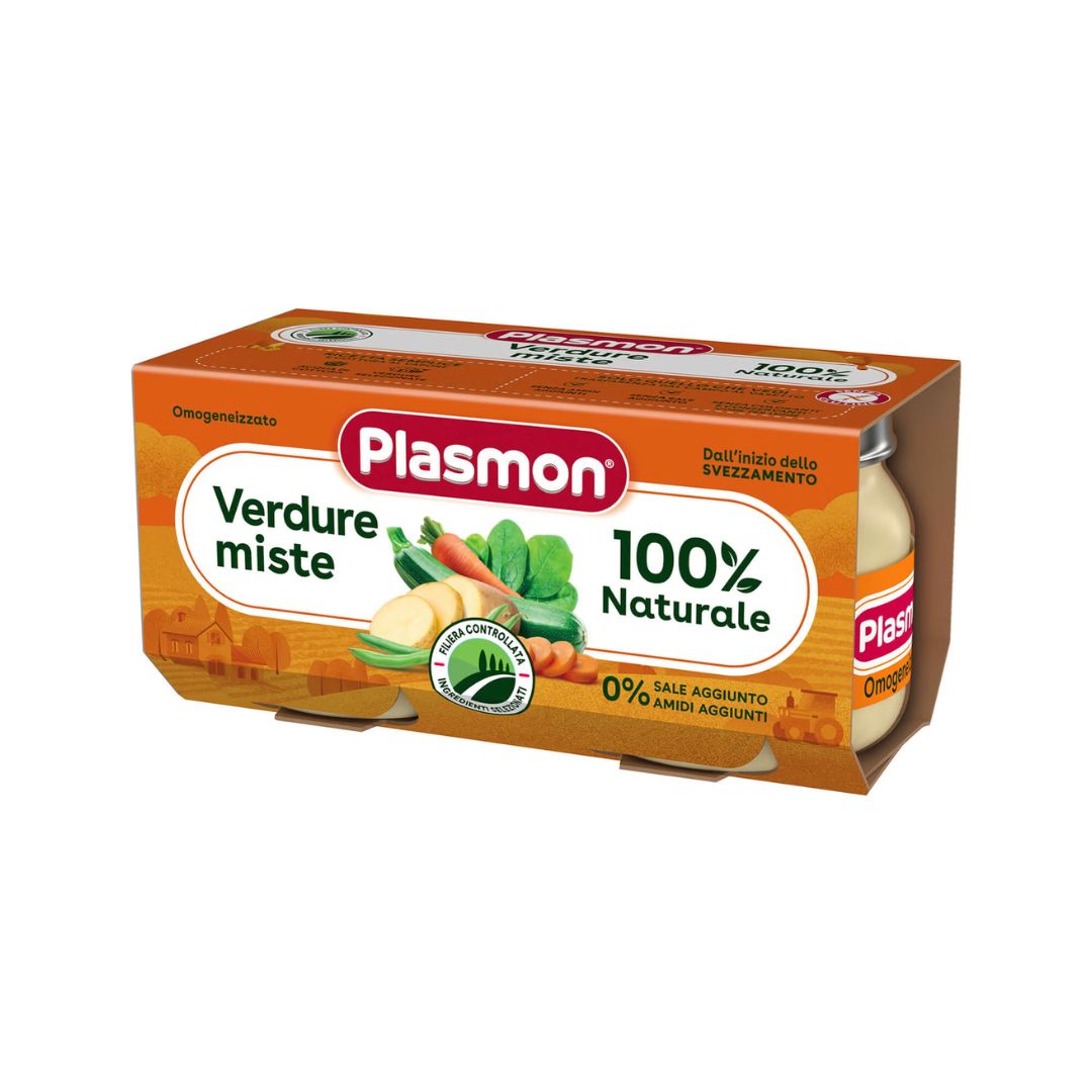 Plasmon Omogeneizzato di Verdure Miste 2x80g