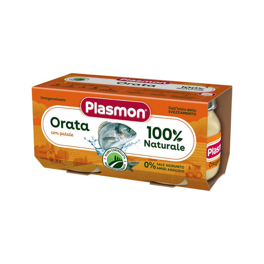 Plasmon Omogeneizzato al Pesce con Orata e Patate 2x80g