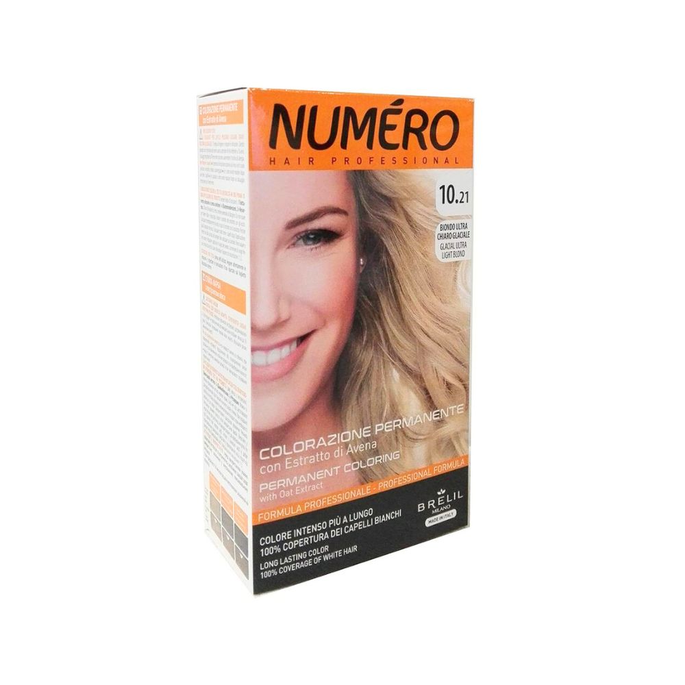 Numero Tinta Colorazione Permanente 10.21 Biondo Ultra Chiaro Glaciale