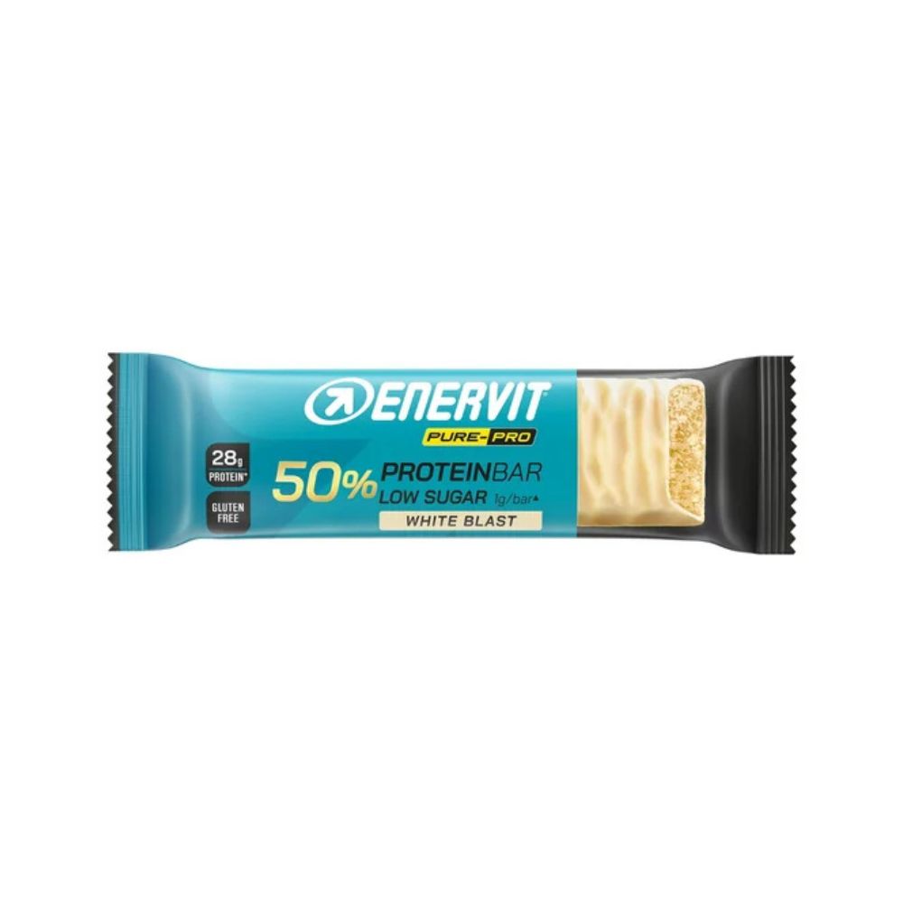 Enervit Pure Pro Bar 50% White Blast 55 G Senza Glutine