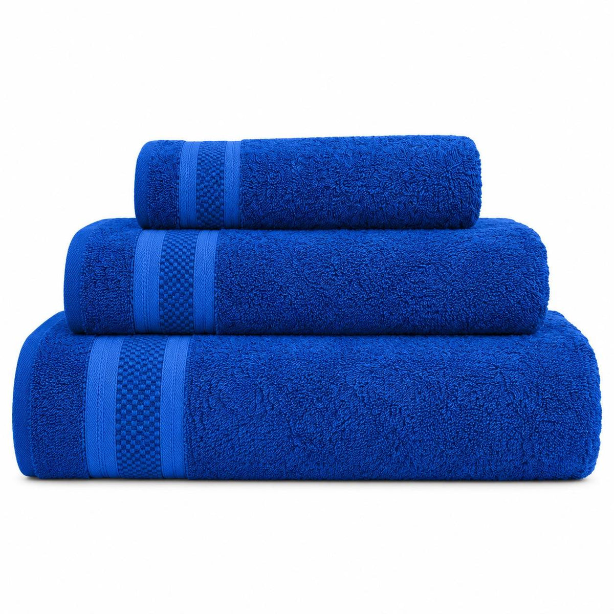 Namira Tris Asciugamani 100% Cotone Blu