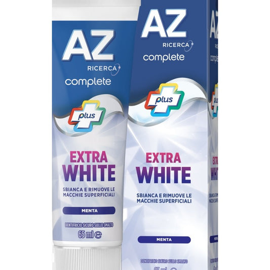 AZ Dentifricio Complete Plus Extra White Menta 65 ml