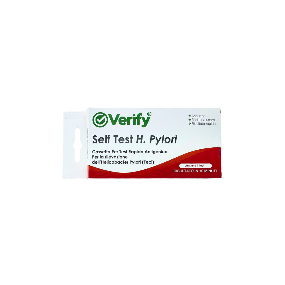 Verify Self Test Helicobacter Pylori risultato in 10 minuti