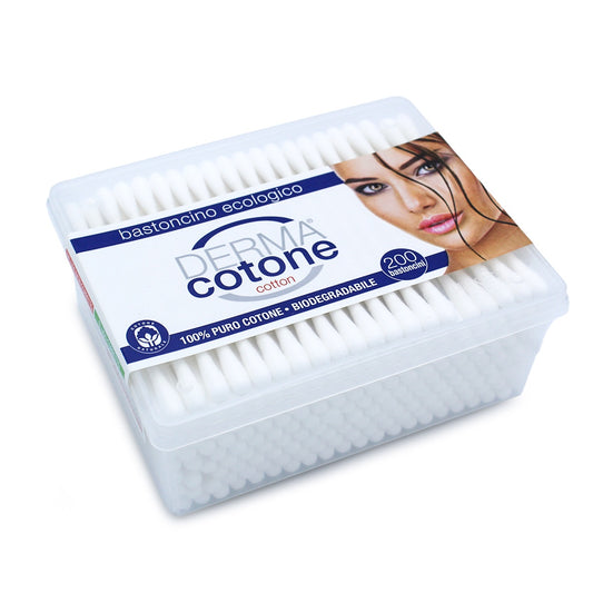 Dermacotone Bastoncino Ecologico 200 pezzi