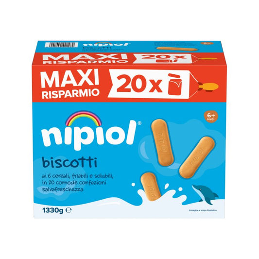 Nipiol Biscotti ai 6 Cereali 1330g