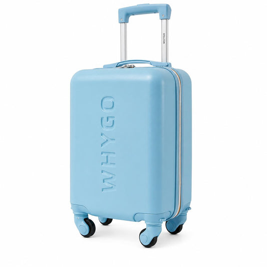 WhyGo Trolley 40x30x20 Bagaglio a Mano colore Azzuro