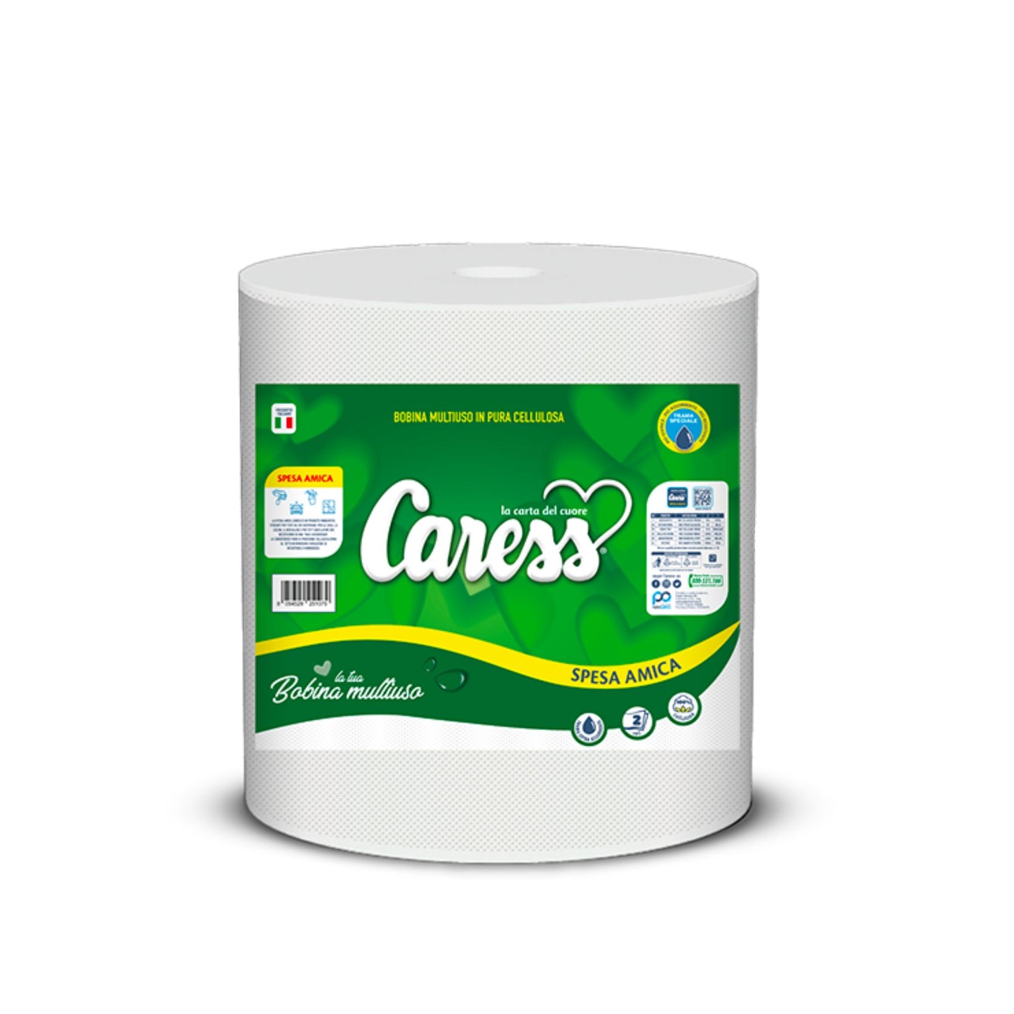 Caress Bobina Multiuso in pura cellulosa spesa amica