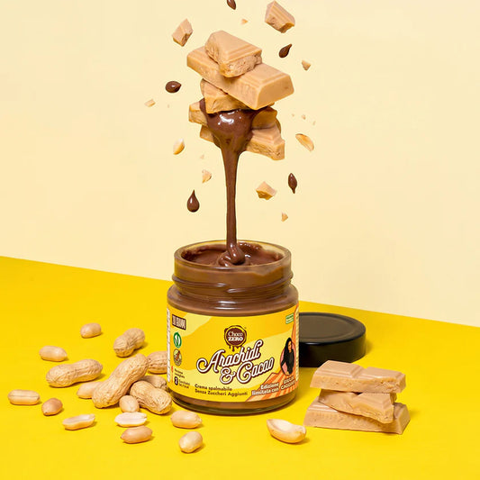 Crema Spalmabile Arachidi e Cacao Senza Zuccheri Aggiuntivi 200g