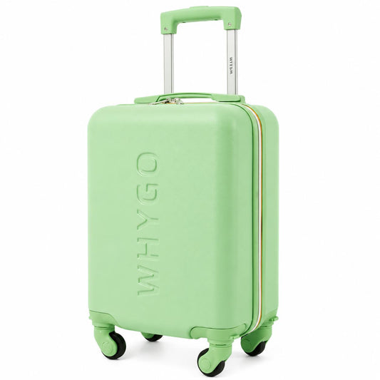 WhyGo Trolley 40x30x20 Bagaglio a Mano colore Verde chiaro