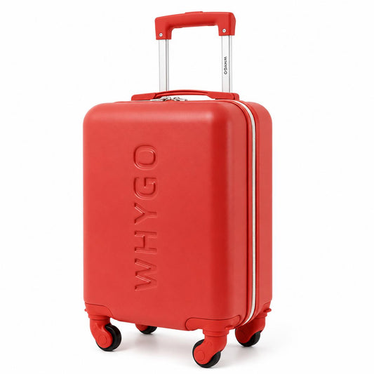 WhyGo Trolley 40x30x20 Bagaglio a Mano colore Rossa