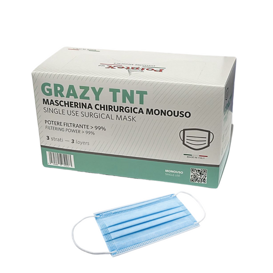 Pointex Grazy Mascherina Chirurgica Monouso 50 pz