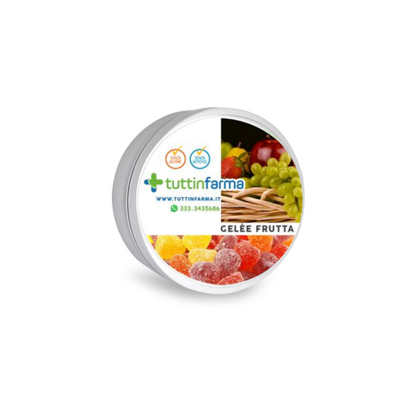 Tuttinfarma Gelatine Gusto Frutta Confezione 40gr