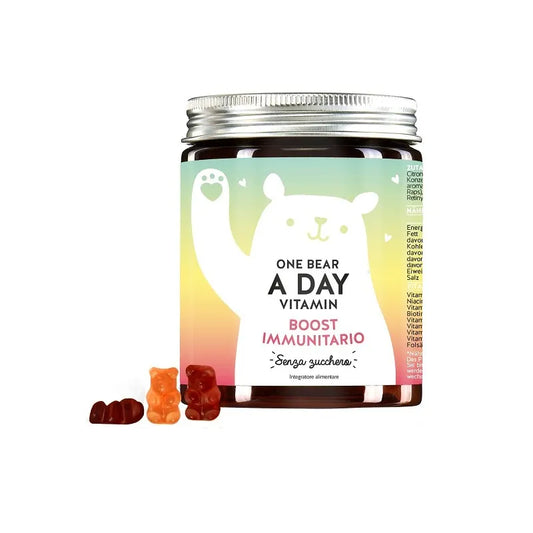 One Bear a Day Vitamin Boost Immunitario 45 Orsetti Gommosi Senza Zucchero
