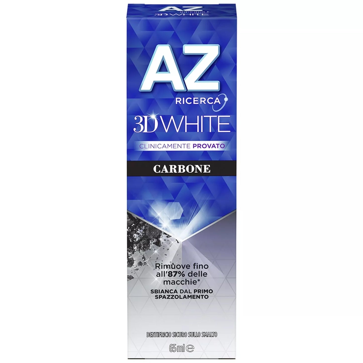 AZ Ricerca 3D White Carbone - Dentifricio Sbiancante 65ml