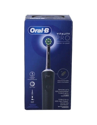 Oralb Vitality Adult Pro Black Spazzolino Elettrico Ricaricabile