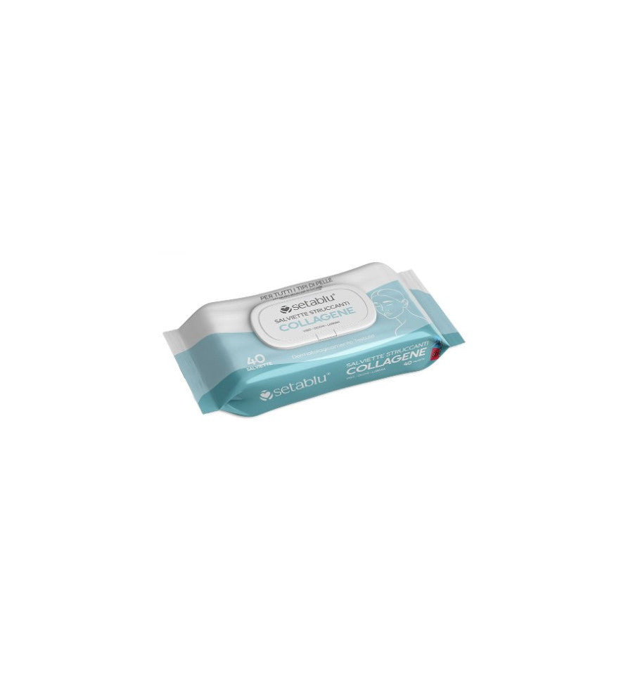 Setablu salviette struccanti Viso Collagene 40 pezzi